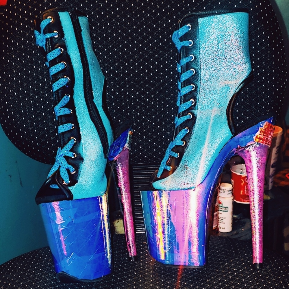 Custom Pleaser heels - Picture 2 of 5